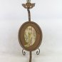 Old Lamp For Living Room Wrought Iron Forged by Hand For Artist Ligure CH35
