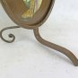 Old Lamp For Living Room Wrought Iron Forged by Hand For Artist Ligure CH35