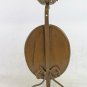 Old Lamp For Living Room Wrought Iron Forged by Hand For Artist Ligure CH35