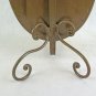 Old Lamp For Living Room Wrought Iron Forged by Hand For Artist Ligure CH35