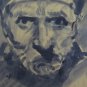 Old Drawing Portrait Of Mothers Opera Painter Pancaldi Of Piumazzo P28.10