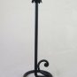 Two Old Candlesticks Wrought Iron Forged by Hand Lies Candle CH12 CH16
