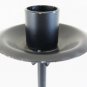 Two Old Candlesticks Wrought Iron Forged by Hand Lies Candle CH12 CH16