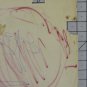 Sketch by Artist Gaetano Pancaldi Portrait Little Girl Daughter On paper P28.10