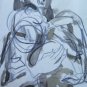 Drawing Period Portrait Mother With Son Pencil And Watercolour On paper P28.7