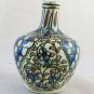 4 Pots IN Ceramic Hand-Painted Cruet Bottles Iznik And Italy BM36