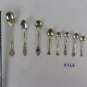 15 Spoons Antique Various Shapes Art Nouveau Style Liberty Ns.alp. Atla R146