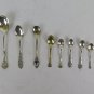 15 Spoons Antique Various Shapes Art Nouveau Style Liberty Ns.alp. Atla R146