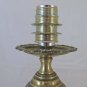 Old Lamp Desk Brass Made by Hand Style Baroque Lampshade CH35