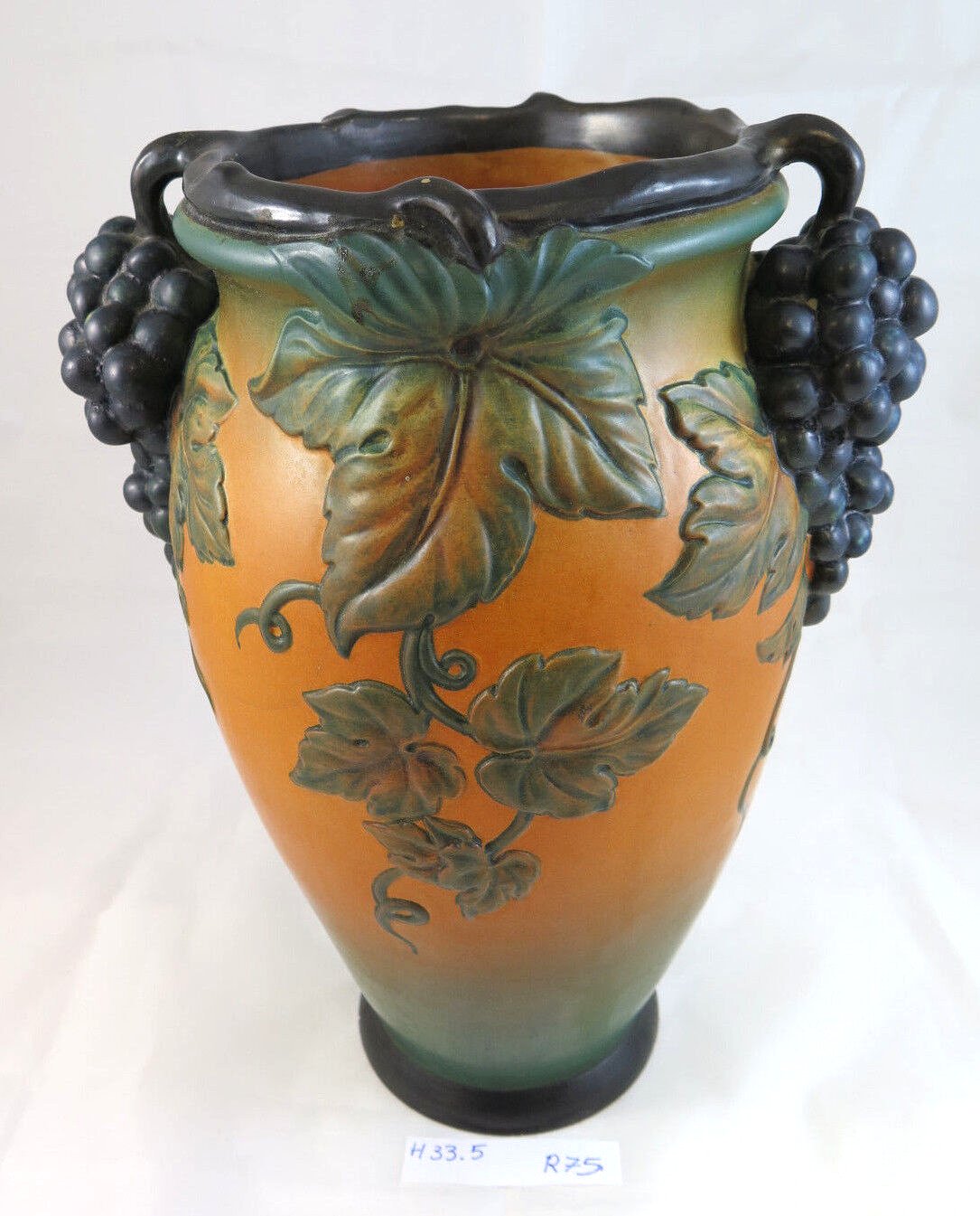 Jar IN Ceramic Vintage P. Ipsen P&e Pottery Denmark Vase Scandinavian R75