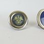 9 Small Frames Vintage Wooden & Metal Round And Oval Frame For Photo VN7