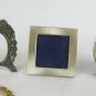 9 Small Frames Vintage Wooden & Metal Round And Oval Frame For Photo VN7