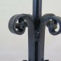 Lamp Desk Or Table Abat Jour Vintage Wrought Iron Floral CH35