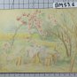 Old Drawing Pencil On paper Swiss Glimpse Countryside Sketching BM53.6C