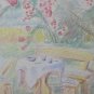 Old Drawing Pencil On paper Swiss Glimpse Countryside Sketching BM53.6C