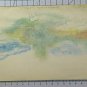 Old Drawing Pencil On paper Swiss Glimpse Countryside Sketching BM53.6C