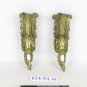 Two Fret Corner Bronze Golden for Furniture Antique Style Baroque X4