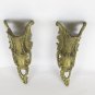 Two Fret Corner Bronze Golden for Furniture Antique Style Baroque X4