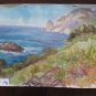 Painting Vintage landscape Winter Warm Onirico Painting Watercolour paper