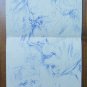 Drawing Antique Pen On paper Sketch Portrait Male Profile P28.6