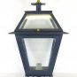Large Post Wrought Iron Vintage Lantern Chandelier Iron Glass Ch S7