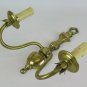 Wall Bronze Golden A Two Flames Light Wall Old Artisan CH7