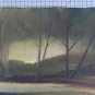 Painting oil Vintage Signed Reynaud 76 Painting landscape Night Bsn