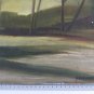 Painting oil Vintage Signed Reynaud 76 Painting landscape Night Bsn