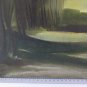 Painting oil Vintage Signed Reynaud 76 Painting landscape Night Bsn