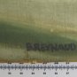Painting oil Vintage Signed Reynaud 76 Painting landscape Night Bsn