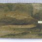 Painting oil Vintage Signed Reynaud 76 Painting landscape Night Bsn