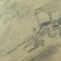 Old Drawing Glues Pillon Swiss Beginning Century Humorous Sketch BM53.6C