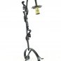 Table Lamp Wrought Iron Art Vintage Made by Hand Floral CH2