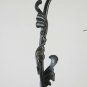 Table Lamp Wrought Iron Art Vintage Made by Hand Floral CH2