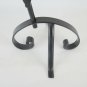 Table Lamp Wrought Iron Art Vintage Made by Hand Floral CH2