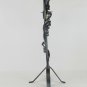 Table Lamp Wrought Iron Art Vintage Made by Hand Floral CH2