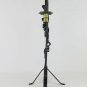 Table Lamp Wrought Iron Art Vintage Made by Hand Floral CH2