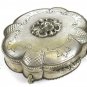 Antique Box Jewelry IN Metal silver plated Elegant Famminile Box VS8