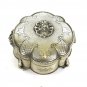 Antique Box Jewelry IN Metal silver plated Elegant Famminile Box VS8