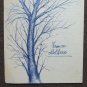 Antique Sketch Pen On paper Years' 40 Drawing Sketching Trunk Tree P28.6