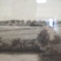 Engraving Antique landscape Denmark Dansk Bondegaard Carl Stenders Kunstforla