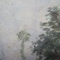 Small Painting oil landscape Countryside Modenese Painter Pancaldi P1