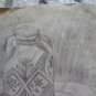 Old Sketch Pencil On paper Signed Drawing Inside With Items Spain MD10