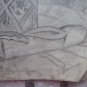Old Sketch Pencil On paper Signed Drawing Inside With Items Spain MD10
