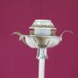 Lamp For Living Room Vintage Wrought Iron Metal Embossed Decoration Leaves CH37