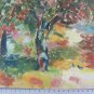Old Painting Style Impressionist Small Size landscape Spain MD12