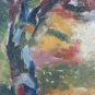 Old Painting Style Impressionist Small Size landscape Spain MD12
