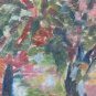 Old Painting Style Impressionist Small Size landscape Spain MD12