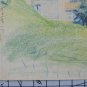 Old Drawing landscape View Tegensee Germany Sketching Sketch BM53.6C