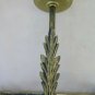 Large Pair Of Wall Wrought Iron Forged Hand Floral Vintage CH34